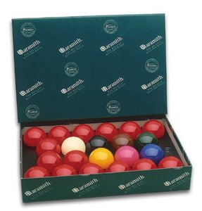 Snookerbollar Premier Aramith 52,4 mm