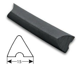 Triangulrt band 7081 15mm, lngd 1 m